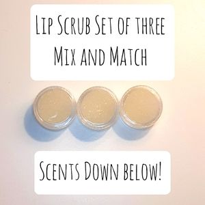 Lip Scrub Set of 3 MIX AND MATCH SEE DESCR…